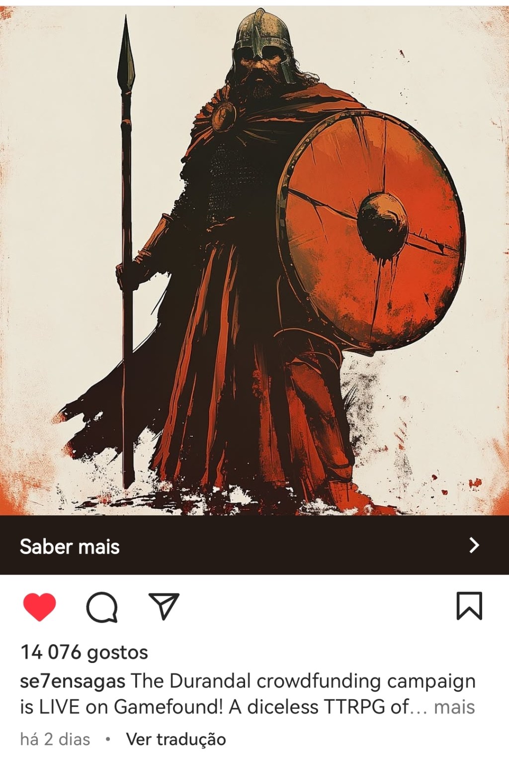 Duradanl's viral image on Instagram